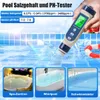 5-in-1 Wasserqualitätsmessgerät – TDS, EC, pH, Salzgehalt, Produktbild-Vorschau 5