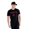 T-Shirt NBA Houston Rockets New Era team logo Noir pour Voir les images du produit 4