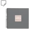 Hama  Fine Art  Spiral Steingrau 36x32 50 schwarze Seiten   Voir les images du produit 4