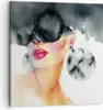 Bild auf Leinwand - Leinwandbild - Einteilig - Aquarell Produktbild-Vorschau 1