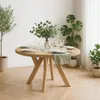 Runder Ausziehbarer Tisch für Esszimmer, PERO, Loft-Stil, Produktbild-Vorschau 8