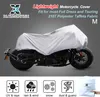 M Moto Couverture Léger Demi Couverture Protecteur Argenté Voir les images du produit 1