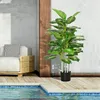 HOMCOM Sztuczna Dieffenbachia duża 120 cm sztuczna roślina, Podgląd zdjęcia produktu 6