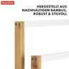 Bambusový věšák na ručníky Kentucky Elegantní věšák na Náhled obrázku produktu 3