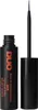 A black bottle of Ardell DUO Brush-On Striplash Adhesive with an orange logo and text, next to its black cap with a brush applicator. Podgląd zdjęcia produktu