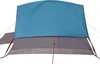 vidaXL Tenda familiare a cupola 6 persone Blu Impermeabile Anteprima dell’immagine prodotto 8