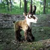 Peluche Camoscio 20 Cm Ecologico Anteprima dell’immagine prodotto 3