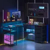 AIORBER Eckschreibtisch mit Monitorständer und 4 Schubladen Produktbild-Vorschau 5