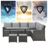 SVITA Monroe Garten-Lounge Set Polyrattan Lounge-Möbel Produktbild-Vorschau 4