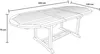 AXI Marzi Gartentisch Ausziehbar aus Teak Holz Oval | Produktbild-Vorschau 6