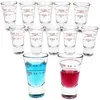 12x Boston Schnapsgläser geeicht 2cl 4cl Shotglas Pinnchen Produktbild-Vorschau 1