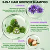 Shampoo 3-in-1 mit Rizinusöl Lavendelöl Arganöl Kopfhaut Produktbild-Vorschau 6