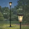 Outsunny zonnepaneellantaarn, set van 2, staande lamp, 180 Productafbeelding-voorbeeld 3