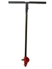 Handerdbohrer Stahlguss 125mm Erdbohrer verlängerbar Produktbild-Vorschau 1