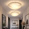LED Deckenleuchte, Kristalle klar, Glas satiniert, D 30 cm Produktbild-Vorschau 2