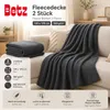 Betz Fleecedecke 2 Stück 130x170 cm 180g/m² – Wohndecke & Produktbild-Vorschau 2
