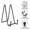 Set van 4 metalen bordenstandaards. Bordenhouders, Productafbeelding-voorbeeld 4