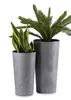 HowHomely Blumentopf Urbanika 57 cm Höhe, Pflanzkübel, Grau Produktbild-Vorschau 5