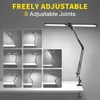 24W LED Schreibtischlampe, 76cm Klemmbar Dimmbar Produktbild-Vorschau 6