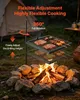 Gril de camping VEVOR, dimensions 406 x 406 mm, température Voir les images du produit 5