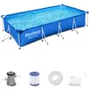 Bestway Steel Pro 56424, 5700 l, Basen ramowy, Niebieski, Podgląd zdjęcia produktu 10