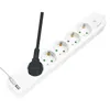 LogiLink LPS249U, 1,5 m, Vnitřní, IP20, Bílá, 5 AC zásuvky Náhled obrázku produktu 8