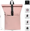 Cityrucksack RollTop Rucksack Freizeitrucksack Herren Damen Produktbild-Vorschau 2