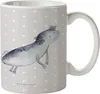Mr. & Mrs. Panda Kaffeebecher Axolotl Schwimmen - Grau Produktbild-Vorschau 1