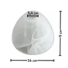 Lampenschirm 2er Set Barock, E 14 u.a. für Led Glas, Produktbild-Vorschau 6