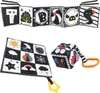 ASKSA Jouets Bébé 0-3 mois, Noir Blanc Contraste Jouets Voir les images du produit 1