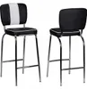 Wohnling Barová židle American Diner 50. léta Retro Black Náhled obrázku produktu 1