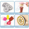 Gelateria in legno per bambini - carrello su ruote con Anteprima dell’immagine prodotto 8