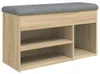 vidaXL Estantería para zapatos Sonoma, roble, 82 x 32 x Vista previa de la imagen del producto 1