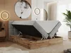 MKS MEBLE Boxspringbett 120x200 mit Bettkasten Eiche, Produktbild-Vorschau 3