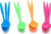 Bunte Joghurtlöffel Dessertlöffel Set 10 Stück 215mm farbig Produktbild-Vorschau 5