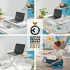 LEITZ Sitz-Steh Workstation Ergo Cosy hellgrau Produktbild-Vorschau 16