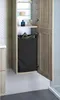 Sapho Accessories - Kosz na ubrania 310x500x230 mm, czarny Podgląd zdjęcia produktu 3