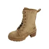 A single beige boot is shown against a white background. Produktbild-Vorschau