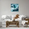 Bild auf Leinwand - Leinwandbild - Wasser Stein Welle - Produktbild-Vorschau 6