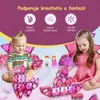 Olvy Magnetické stavební kostky Montessori hračky 80 ks Náhled obrázku produktu 2