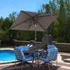 Sekey Sonnenschirm Balkon Gartenschirm Marktschirm  140×210 Produktbild-Vorschau 8