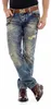 Jeans da uomo modello straight, con effetto "destroyed" Anteprima dell’immagine prodotto 3