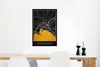 MuchoWow® Poster Mallorca - Stadtplan - Gold - Karte 40x60 Produktbild-Vorschau 5