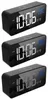 Reloj de espejo multifuncional con alarma y termómetro, Vista previa de la imagen del producto 13