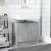 A bathroom vanity with a sink and cabinet. Produktbild-Vorschau