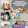 HECKBO Bolsa deportiva infantil con diseño Monster Truck | Vista previa de la imagen del producto 8