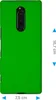 PhoneNatic Case kompatibel mit Sony Xperia 1 - Hülle grün Produktbild-Vorschau 2