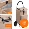Meister Einkaufstrolley Beige, 54 + 5 L Klappbarer Produktbild-Vorschau 5