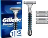 Gillette scheermes Sensor Excel + met 5 mesjes Productafbeelding-voorbeeld 6