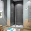 120X195cm Drehtür Falttür Schwenktür Eckeinstieg Dusche Produktbild-Vorschau 1